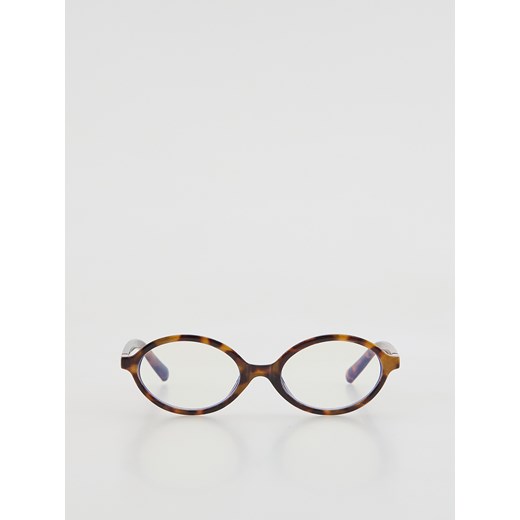 Reserved - Okulary zerówki - czarny ze sklepu Reserved w kategorii Okulary przeciwsłoneczne damskie - zdjęcie 188675964