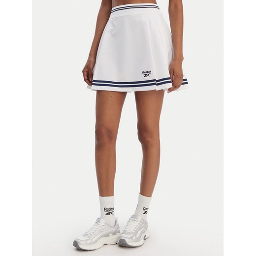 Reebok Spódnica mini Marta RK25491CCW Biały Regular Fit ze sklepu MODIVO w kategorii Spódnice - zdjęcie 188677214
