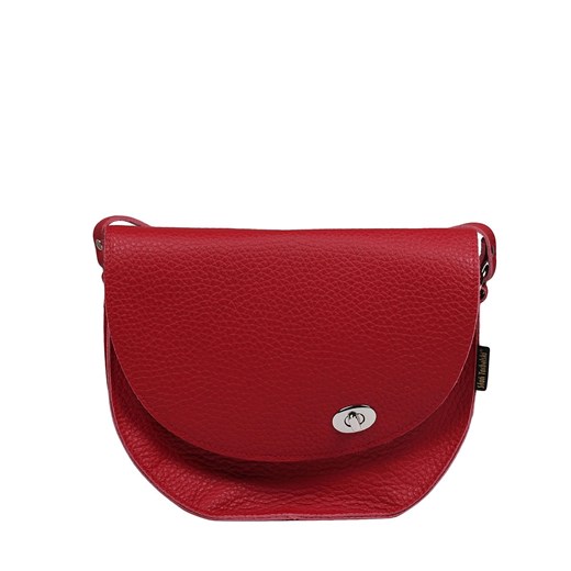 czerwona torebka damska skórzana na ramię  Sophie ze sklepu Słoń Torbalski w kategorii Listonoszki - zdjęcie 188692664