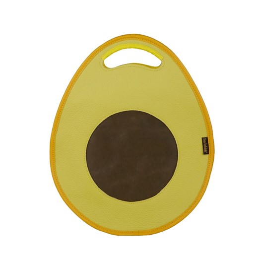 -żółta torebka damska skórzana z funkcją plecaka Poly ze sklepu Słoń Torbalski w kategorii Torby Shopper bag - zdjęcie 188692702