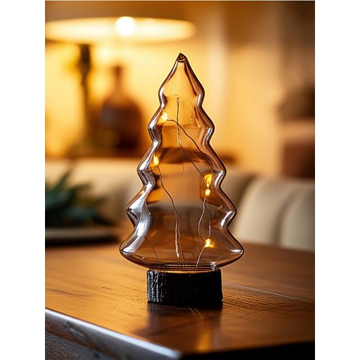 Sinsay - Świąteczna dekoracja LED w kształcie choinki - pomarańczowy ze sklepu Sinsay w kategorii Dekoracje bożonarodzeniowe - zdjęcie 188715874