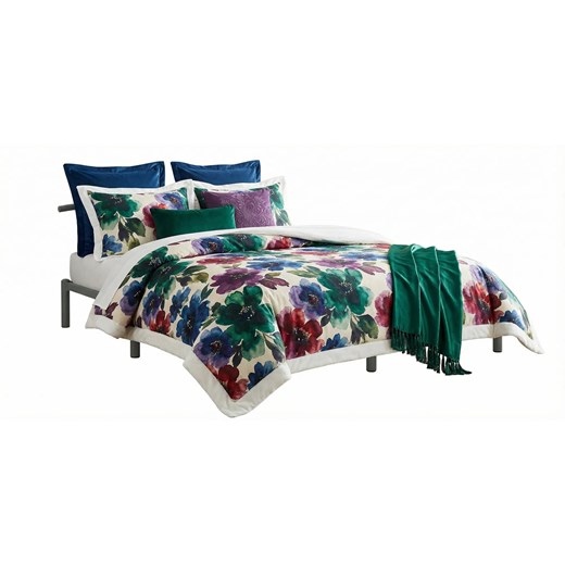 Szare metalowe łóżko małżeńskie 200x200 cm K4-T88 ze sklepu Edinos.pl w kategorii Łóżka i materace - zdjęcie 188715934