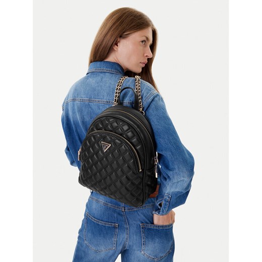 Plecak Guess Giully II HWQG96 73320 Czarny ze sklepu eobuwie.pl w kategorii Plecaki - zdjęcie 188723082