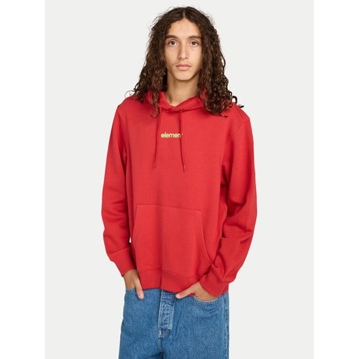 Element Bluza Lowcase Bp Po ELYSF00296 Czerwony Regular Fit ze sklepu MODIVO w kategorii Bluzy męskie - zdjęcie 188744860