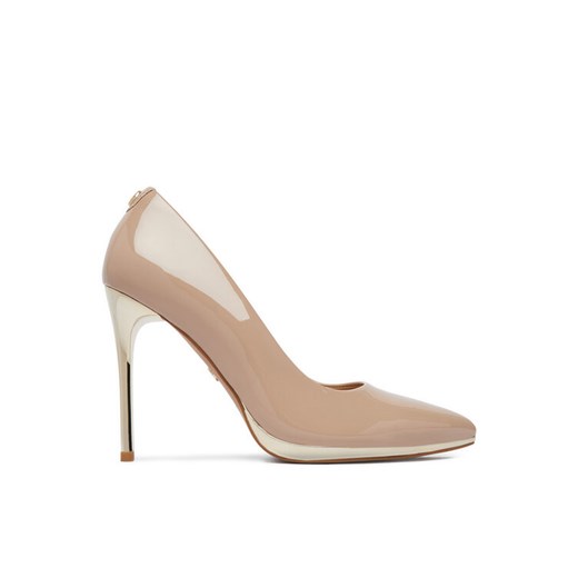 Szpilki Nine West EO-CD25-218-1 Beżowy ze sklepu eobuwie.pl w kategorii Czółenka - zdjęcie 188747563