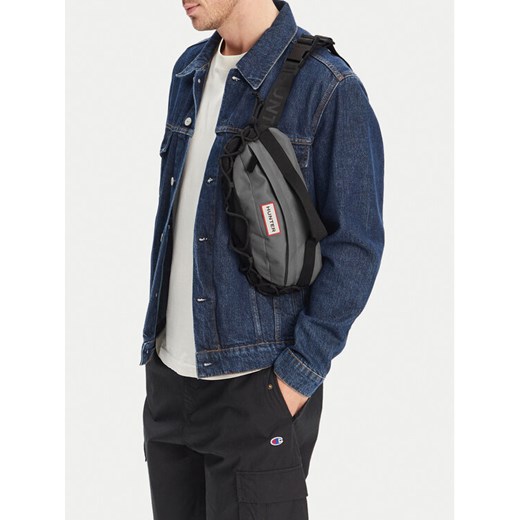 Nerka Hunter HTR-B-002-07 Szary ze sklepu eobuwie.pl w kategorii Torby męskie - zdjęcie 188750751