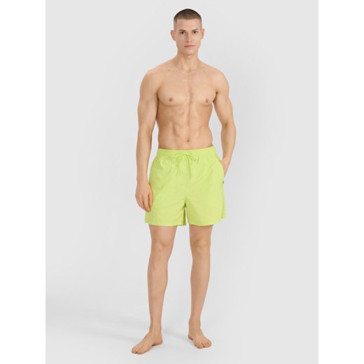 Męskie spodenki plażowe 4F 4FRSS25UBDSM178 - zielone ze sklepu Sportstylestory.com w kategorii Kąpielówki - zdjęcie 188755003