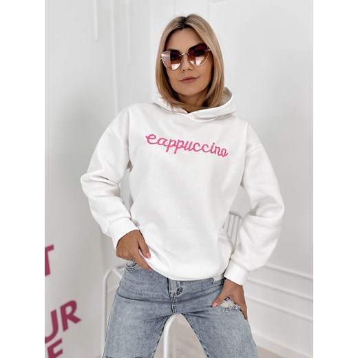 bluza midge biała one size ze sklepu UBRA w kategorii Bluzy damskie - zdjęcie 188756633