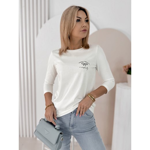 bluzka igritte ecru one size ze sklepu UBRA w kategorii Bluzki damskie - zdjęcie 188756732