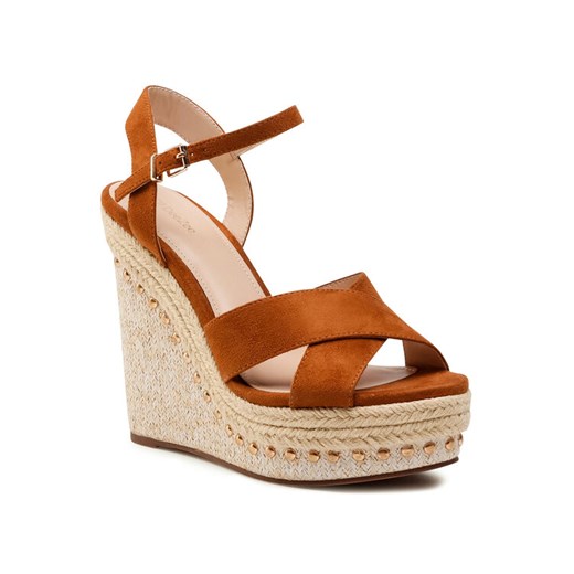 DeeZee Espadryle WYL2489-1 Brązowy ze sklepu MODIVO w kategorii Espadryle damskie - zdjęcie 188762333
