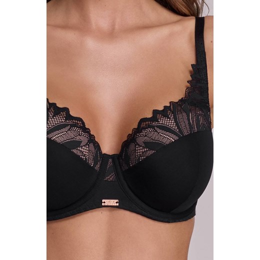 Ava biustonosz usztywniany full cup czarny 2107, Kolor czarny, Rozmiar 100B, Ava 85D Primodo