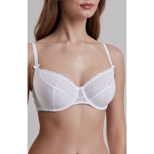 Biustonosz miękki soft biały Autograph RB6176, Kolor biały, Rozmiar 80D, Conte ze sklepu Primodo w kategorii Biustonosze - zdjęcie 188764920