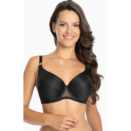 Gaia biustonosz usztywniany czarny Gaja 1082, Kolor czarny, Rozmiar 75B, Gaia ze sklepu Primodo w kategorii Biustonosze - zdjęcie 188769234
