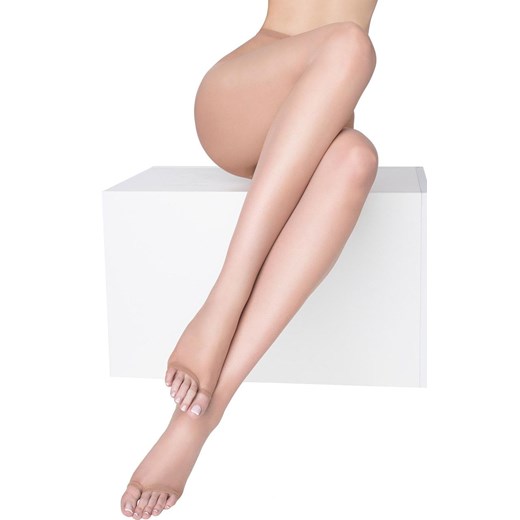 Marilyn beżowe rajstopy z odkrytymi palcami Nudo Nf 15 DEN, Kolor beżowy, Rozmiar 2, Marilyn ze sklepu Primodo w kategorii Rajstopy - zdjęcie 188774902