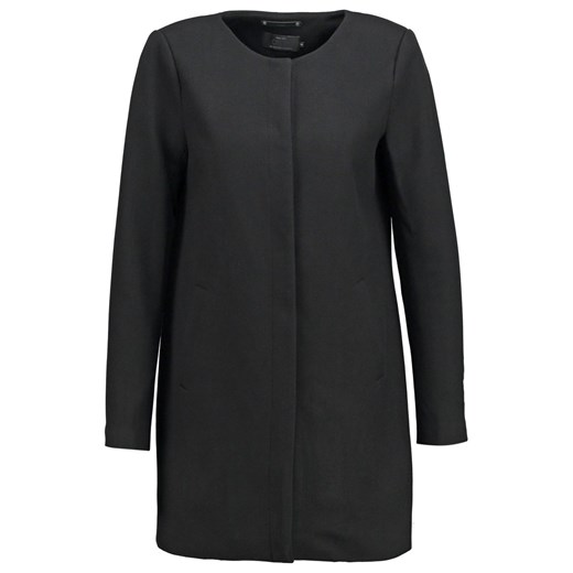 ONLY ONLSIDNEY Krótki płaszcz black zalando czarny bez wzorów/nadruków