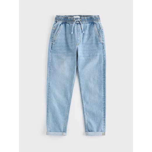Reserved - Jeansy carrot fit - niebieski ze sklepu Reserved w kategorii Spodnie chłopięce - zdjęcie 188811830