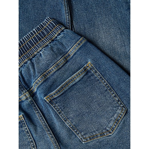 Reserved - Jeansy carrot fit - niebieski Reserved 122 (6-7 lat) Reserved