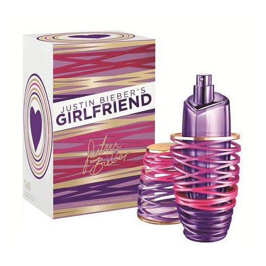 Justin Bieber Girlfriend 15ml W Woda perfumowana perfumy-perfumeria-pl rozowy 