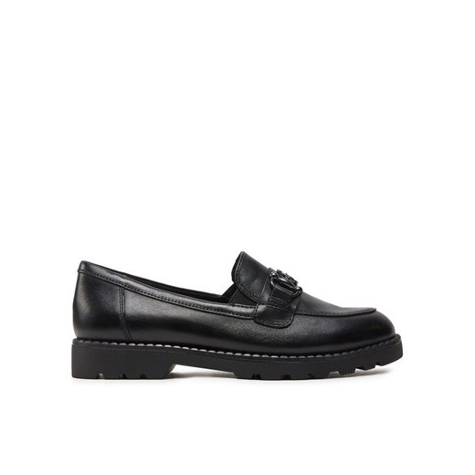 Loafersy Tamaris 1-24322-43 Czarny ze sklepu eobuwie.pl w kategorii Lordsy damskie - zdjęcie 188824932