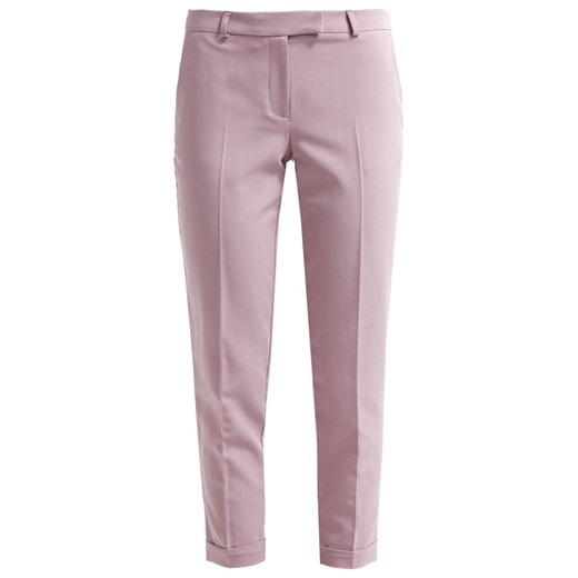 Dorothy Perkins Spodnie materiałowe pink zalando rozowy bez wzorów/nadruków