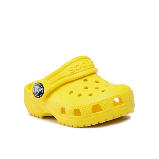 Klapki Crocs Classic Clog T 206990 Żółty Crocs 25_26 eobuwie.pl