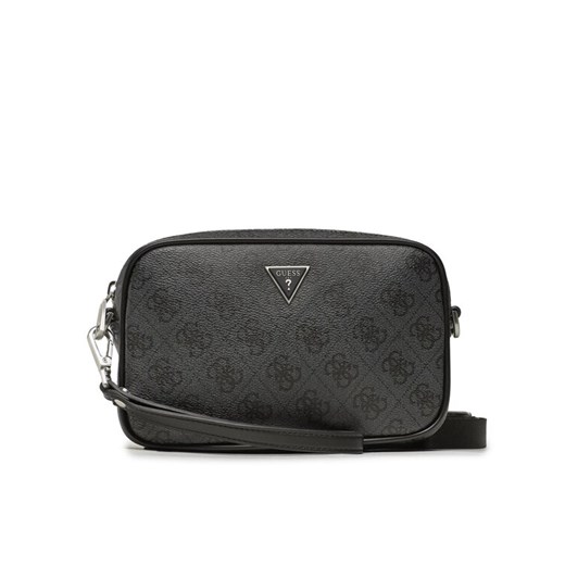 Saszetka Guess Vezzola Smart Accessories PMEVZL P3145 Czarny ze sklepu eobuwie.pl w kategorii Saszetki - zdjęcie 188855880
