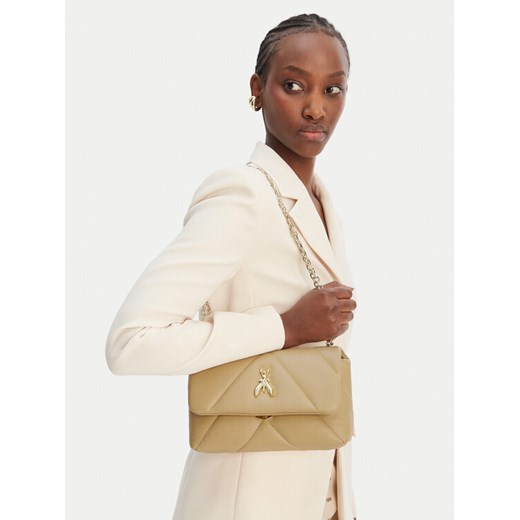 Patrizia Pepe Torebka CB0084/L006-B862 Beżowy ze sklepu MODIVO w kategorii Kopertówki - zdjęcie 188857883