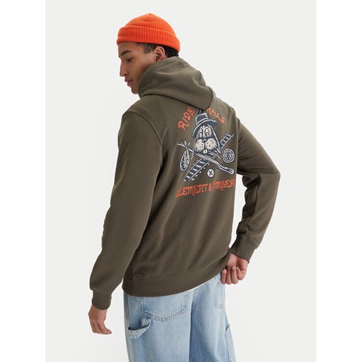 Element Bluza Timber Hobos Po ELYSF00314 Khaki Regular Fit ze sklepu MODIVO w kategorii Bluzy męskie - zdjęcie 188868940