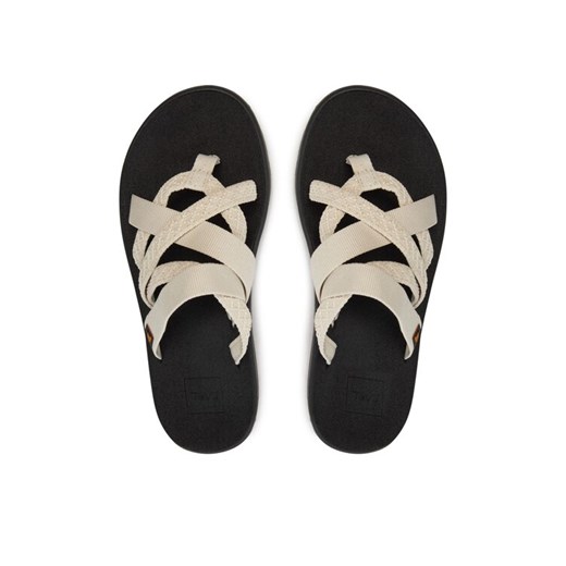 Teva Japonki Voya Zillesa 1117032 Écru ze sklepu MODIVO w kategorii Klapki damskie - zdjęcie 188891383