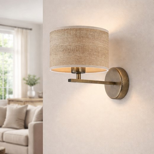 Kinkiet do przedpokoju MEDELIN ECO inspirowany stylem skandynawskim ze sklepu Lysne w kategorii Lampy ścienne - zdjęcie 188895964