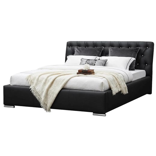 Łóżko z pojemnikiem na pościel 180x200 D4-A34 ze sklepu Edinos.pl w kategorii Łóżka i materace - zdjęcie 188901514