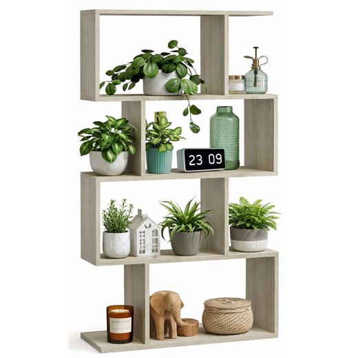 Regał otwarty z półkami dąb sonoma N8-N10 ze sklepu Edinos.pl w kategorii Regały i witryny - zdjęcie 188931363