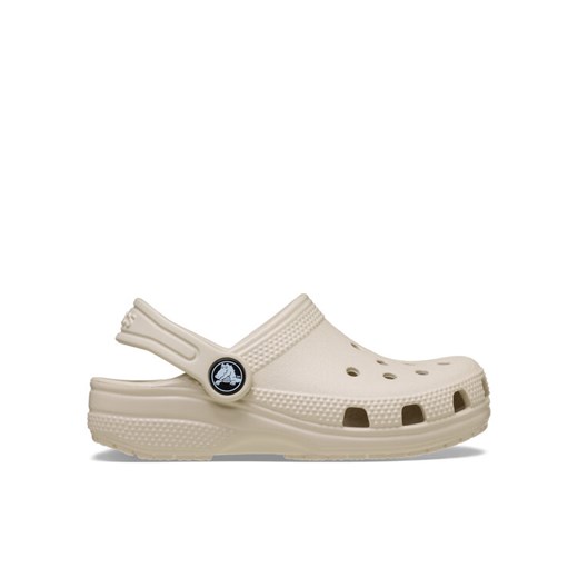 Klapki Crocs Classic Clog T 206990 Beżowy ze sklepu eobuwie.pl w kategorii Klapki dziecięce - zdjęcie 188934312