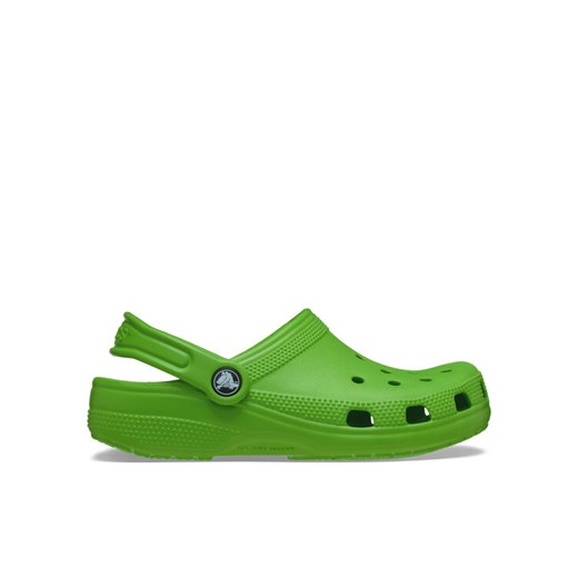 Crocs Klapki Classic Clog K 206991 Zielony ze sklepu MODIVO w kategorii Klapki dziecięce - zdjęcie 188935161