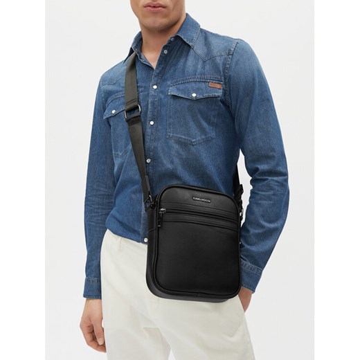 Gino Rossi Saszetka GIN-M-002-07 Czarny ze sklepu MODIVO w kategorii Torby męskie - zdjęcie 188956880