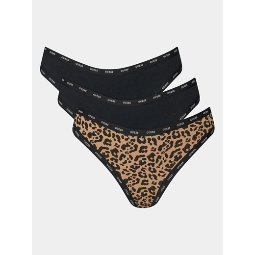 Guess Komplet stringów O4GG23 K6YW1 Brązowy Guess S MODIVO