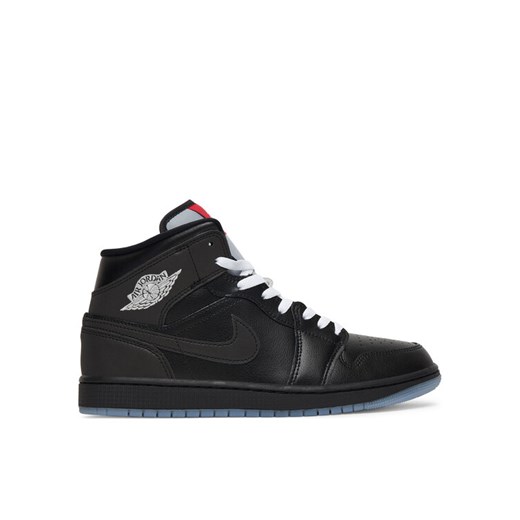 Sneakersy Nike Air Jordan 1 Mid SE HV5177 010 Czarny ze sklepu eobuwie.pl w kategorii Buty sportowe męskie - zdjęcie 188980744