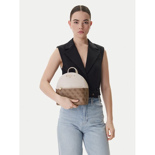 Plecak Guess J4RZ34 WFEN0 Beżowy ze sklepu eobuwie.pl w kategorii Plecaki - zdjęcie 188982243