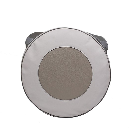 -popieato brązowa okrągła torebka skórzana na ramię Holy ze sklepu Słoń Torbalski w kategorii Listonoszki - zdjęcie 188982324