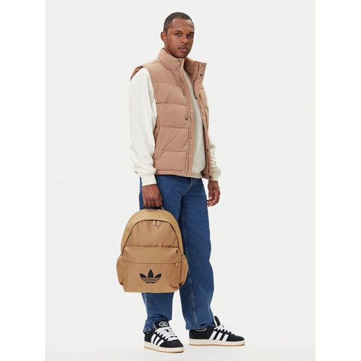 Plecak adidas Adicolor Classic JX0212 Brązowy ze sklepu eobuwie.pl w kategorii Plecaki - zdjęcie 188982482