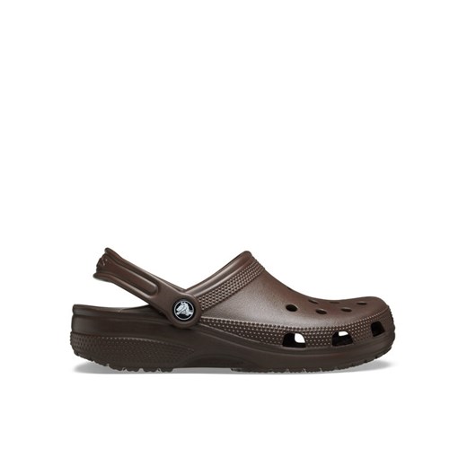 Crocs Klapki Classic Clog 10001 Brązowy ze sklepu MODIVO w kategorii Klapki damskie - zdjęcie 188999370