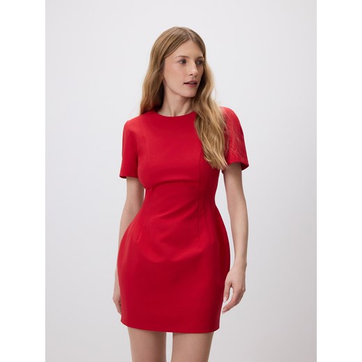 Reserved - Sukienka mini - czerwony ze sklepu Reserved w kategorii Sukienki - zdjęcie 189011332