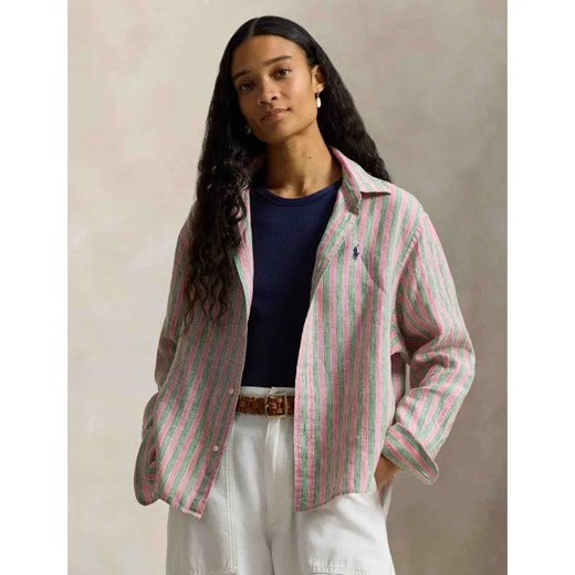 POLO RALPH LAUREN Lniana koszula | Relaxed fit ze sklepu Gomez Fashion Store w kategorii Koszule damskie - zdjęcie 189023261
