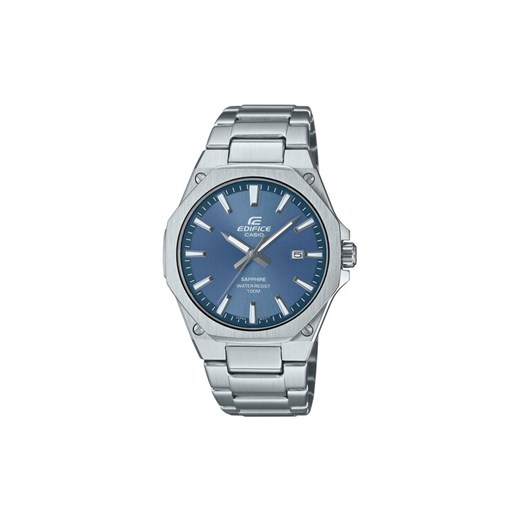 Zegarek Casio Edifice Classic Sapphire EFR-S108D-2AVUEF Srebrny ze sklepu eobuwie.pl w kategorii Zegarki - zdjęcie 189031030