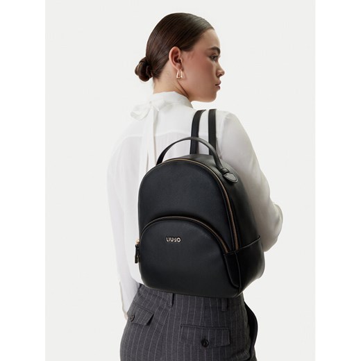 Plecak Liu Jo AA6209 E1012 Czarny ze sklepu eobuwie.pl w kategorii Plecaki - zdjęcie 189036990
