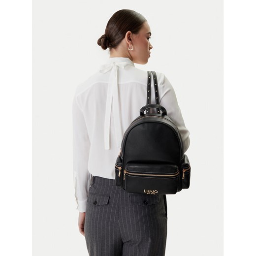 Plecak Liu Jo AA6136 E1012 Czarny ze sklepu eobuwie.pl w kategorii Plecaki - zdjęcie 189044930
