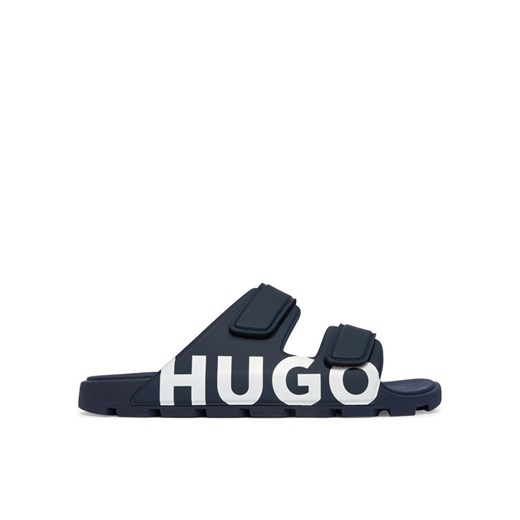 Klapki HUGO Evander 50542042 Granatowy ze sklepu eobuwie.pl w kategorii Klapki męskie - zdjęcie 189059151