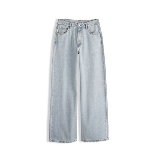 GATE Basicowe jeansy wide leg 32 ze sklepu gateshop w kategorii Jeansy damskie - zdjęcie 189064970