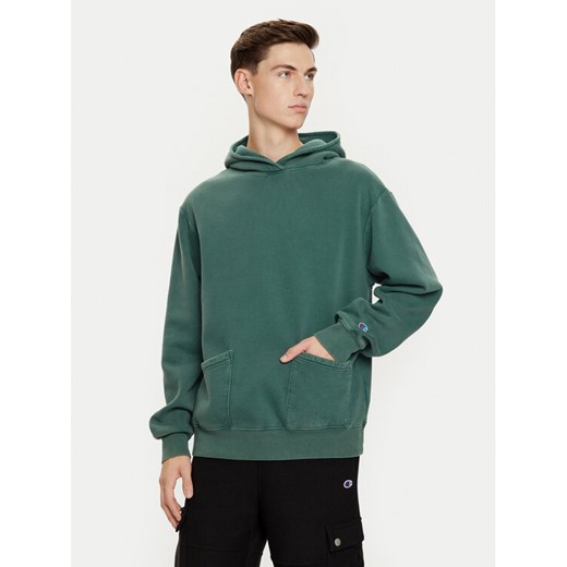 Champion Bluza 220510 Zielony ze sklepu MODIVO w kategorii Bluzy męskie - zdjęcie 189073392