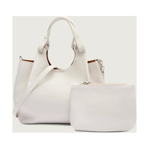 GIANNI CHIARINI Skórzana torebka na ramię + saszetka Dua ze sklepu Gomez Fashion Store w kategorii Listonoszki - zdjęcie 189100090